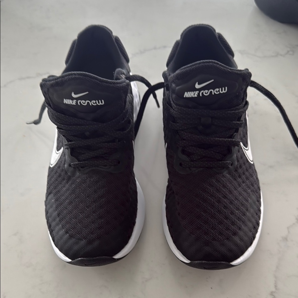 Nike Renew Black and White Running Shoes